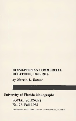 Russo-Persian commercial relations, 1828-1914 - Pdf